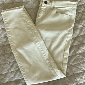 Cream jeans
